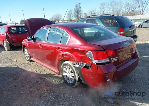 2012 Subaru Legacy 2.5I из США, поврежденный, VIN 4S3BMBA69C3003087